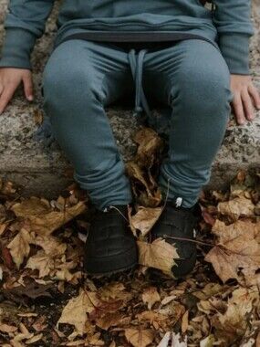 Kids French Terry Pin Pants Zak Et Zoé 2-4ans Pantalon Seulement